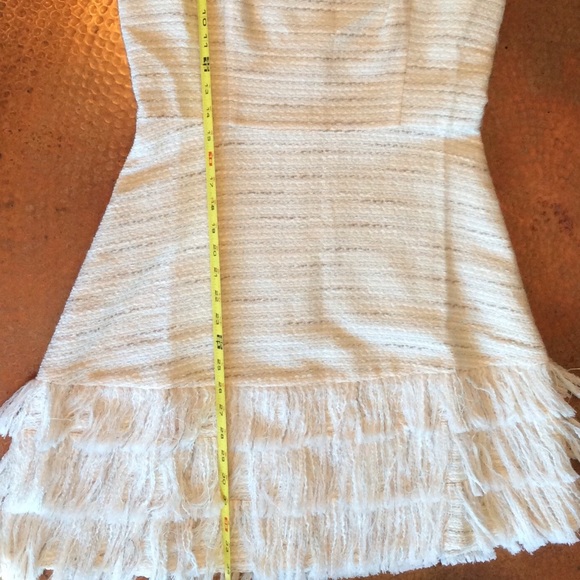 SAIL TO SABLE Cream Fringe dress - Picture 7 of 8